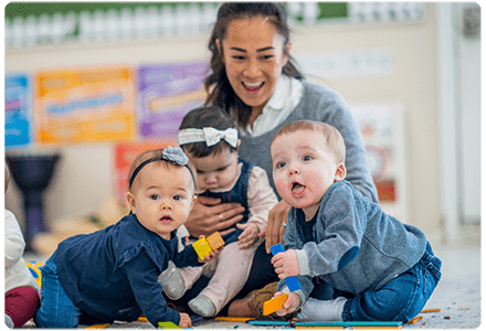 Infant Daycare Program | Bright Beginnings Kerrville TX Infant daycare program at Bright Beginnings in Kerrville, Texas providing nurturing care for babies. Daycare Childcare Preschool Programs Kerrville.