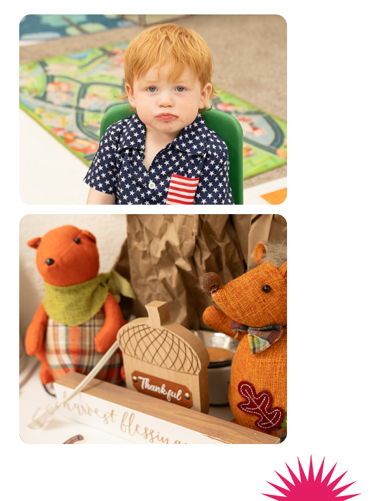 Children learning and playing together at Bright Beginnings daycare and preschool in Kerrville, Texas. Daycare Childcare Preschool Kerrville