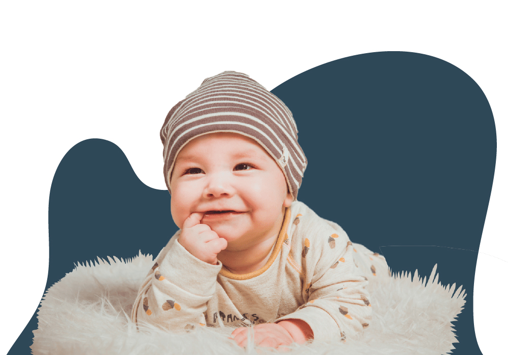 Smiling baby at Learning Center Live Oak infant program in San Antonio Texas