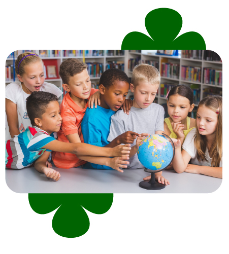 School age children learning together at Learning Center Live Oak homework support program